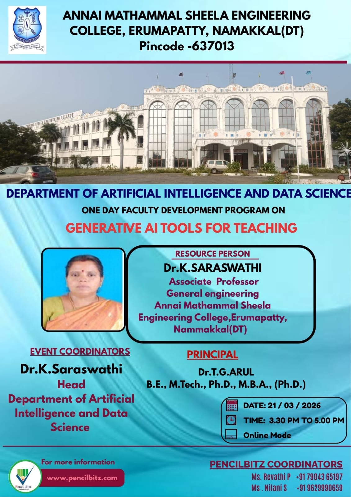 College Event Brochure